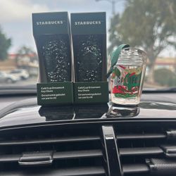Starbucks Keychain Cup Ornaments 