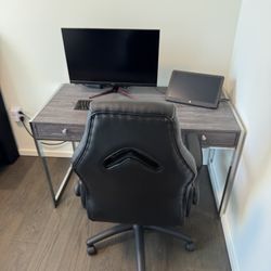 Grey Desk For Sale