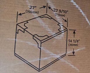 2 New LG Washer & Dryer Pedestals