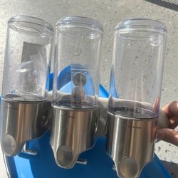 simplehuman 15 fl oz Wall Mount Soap Pump Silver 6+1 peace