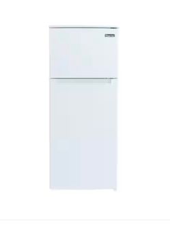 18.5 in. W, 4.5 cu. ft. 2-Door Mini Refrigerator, with Freezer in White