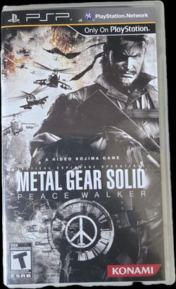 Metal Gear Solid: Peace Walker PSP
