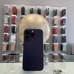 💜🟣 iPhone 14 Pro 128 GB Unlocked BH93%  🔋 Case And Headphones For Free 🚨❤️‍🔥