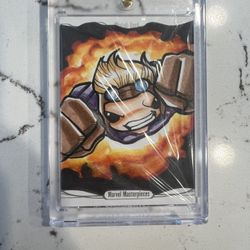 Marvel Masterpiece Rare Cards Card 1 Of 1 1/1 Upper Deck Sky Box