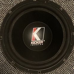 12" KICKER IMPULSE SUBWOOFER CLEAN