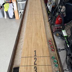 Shuffle Board Table