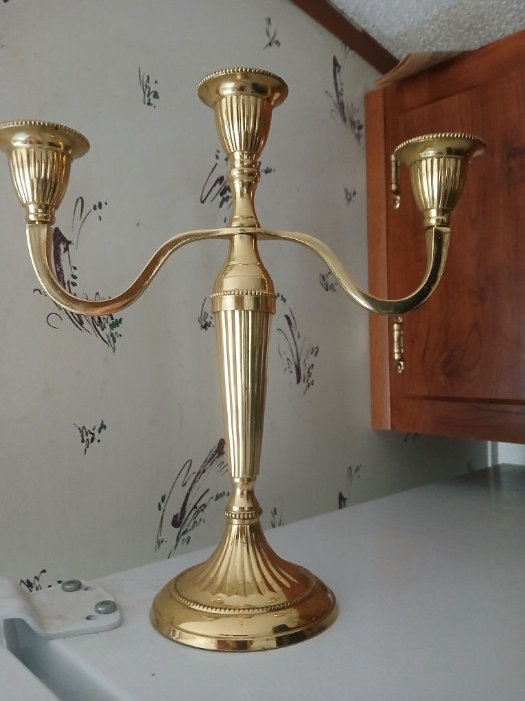 Brass Candle Holder
