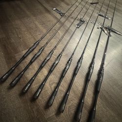 New Firm  Shimano Poiso n Spinning Fishing Rods. See Picks For Specs.