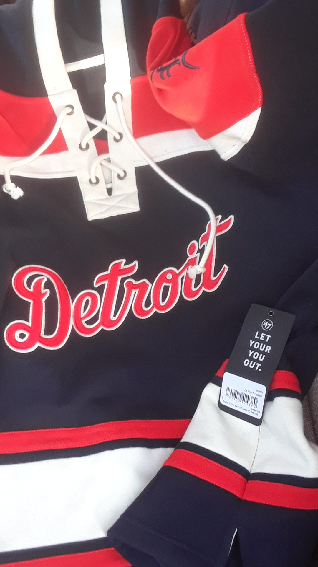 Detroit tigers jacket and hoody