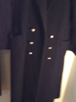 Wool long 🧥 coat sz 12