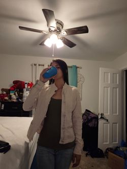 Cream button up jacket