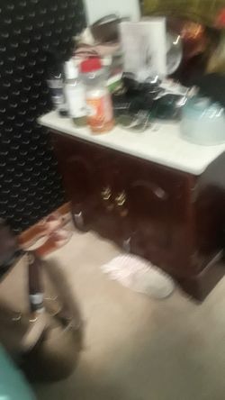 Bed room set bed two bedroom dresser and chester draw cabinet