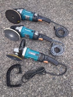 Makita 2927C & 9237C. Buffer polisher sander s.( read description) pick up fremont sea. No low ball offers please. No trades. Many other tools for sal