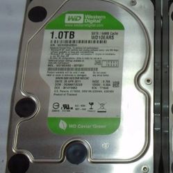 WD 3.5” 1TB HDD Sata II