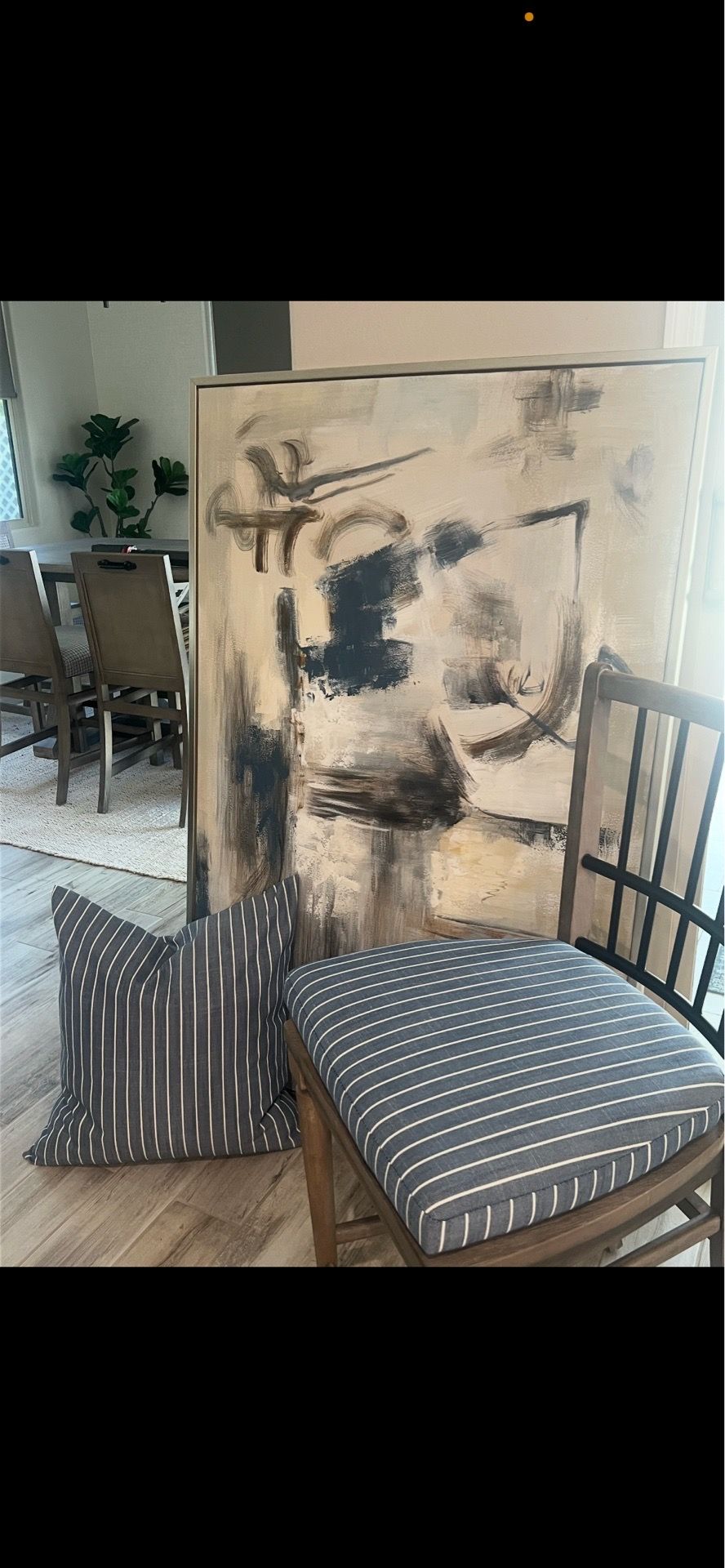 Three bar stools