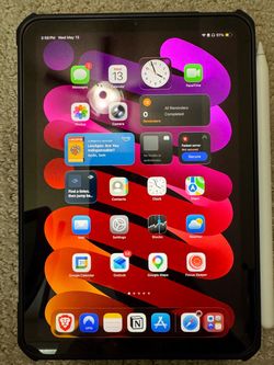 iPad Mini 6th Gen — 256GB Cellular | Includes Apple Pencil 2 | Excellent Condition