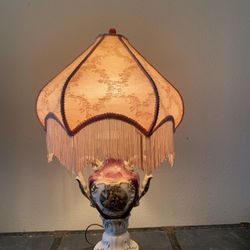 Porcelain Victorian Lamp