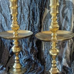 Antique Brass Candle Stick Holder