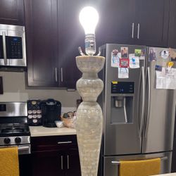 Shell Lamp Vintage 
