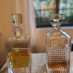 Decanters From Crate & Barrel 