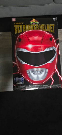 Bandai Mighty Morphin Power Rangers Legacy Red Ranger Helmet