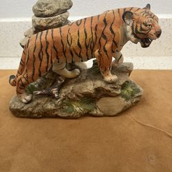 Ezra Brooks Porcelain Tiger