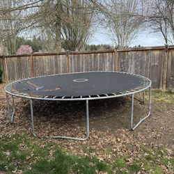 14’ Trampoline/extra Springs