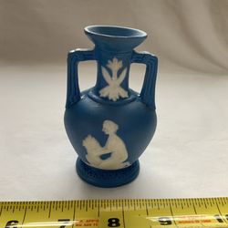 Ceramic Mini Blue Vase