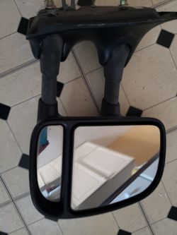 Ford 250-550 superduty telescoping manual side mirror
