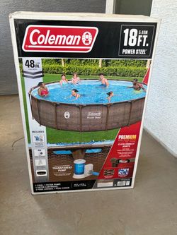 Coleman Power Steel 18ft Above Ground Pool Set