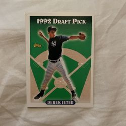 Derek Jeter Rookie Card 