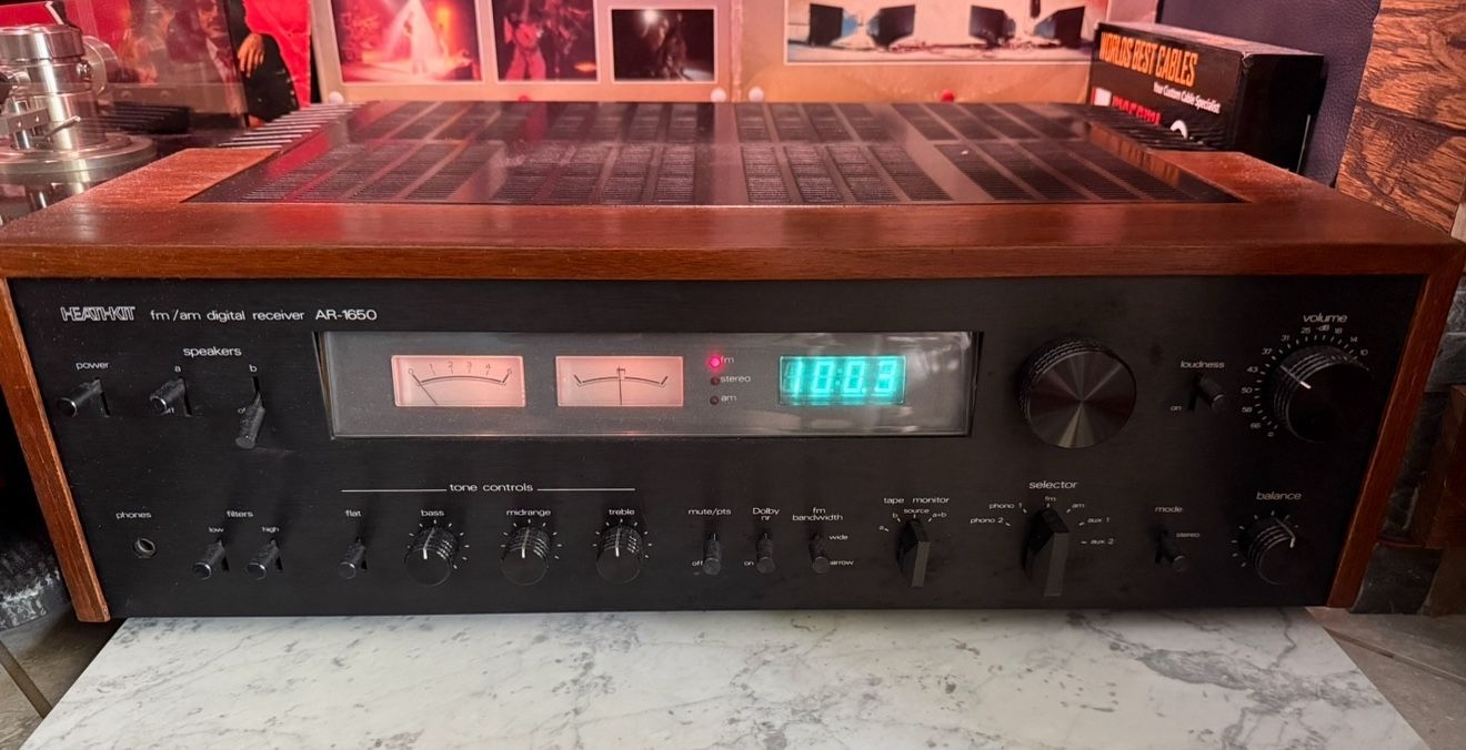 Vintage Heathkit Receiver