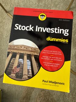 Stock Investing for Dummies by Paul Mladjenovic Book