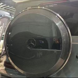 Mercedes G Wagon Tire Cover  FULL DRY CARBON