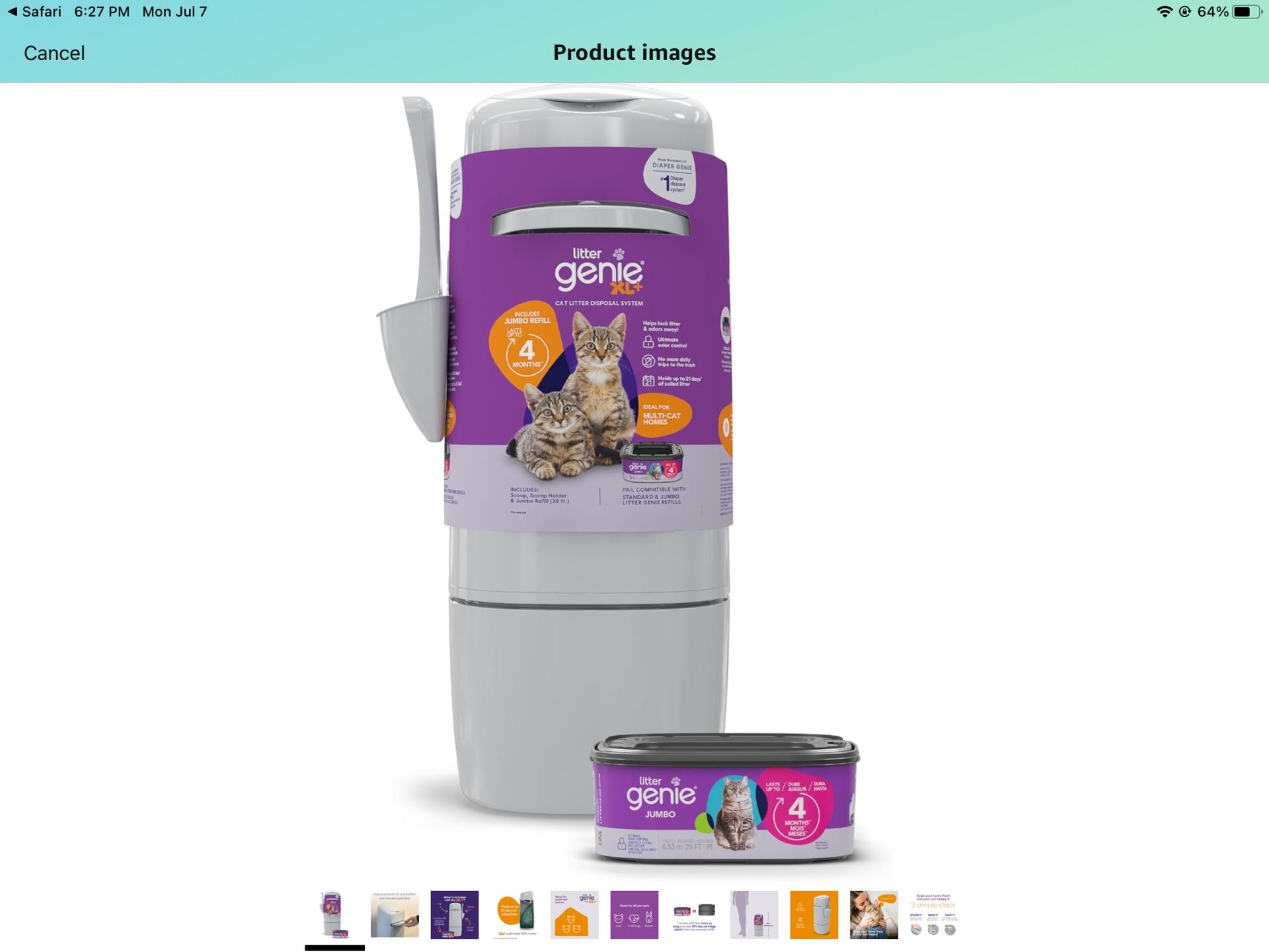 Cat Litter Waste Disposal Brand New