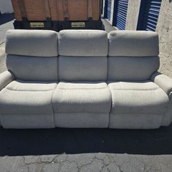 3 seater Electric Recliner Couch Grey