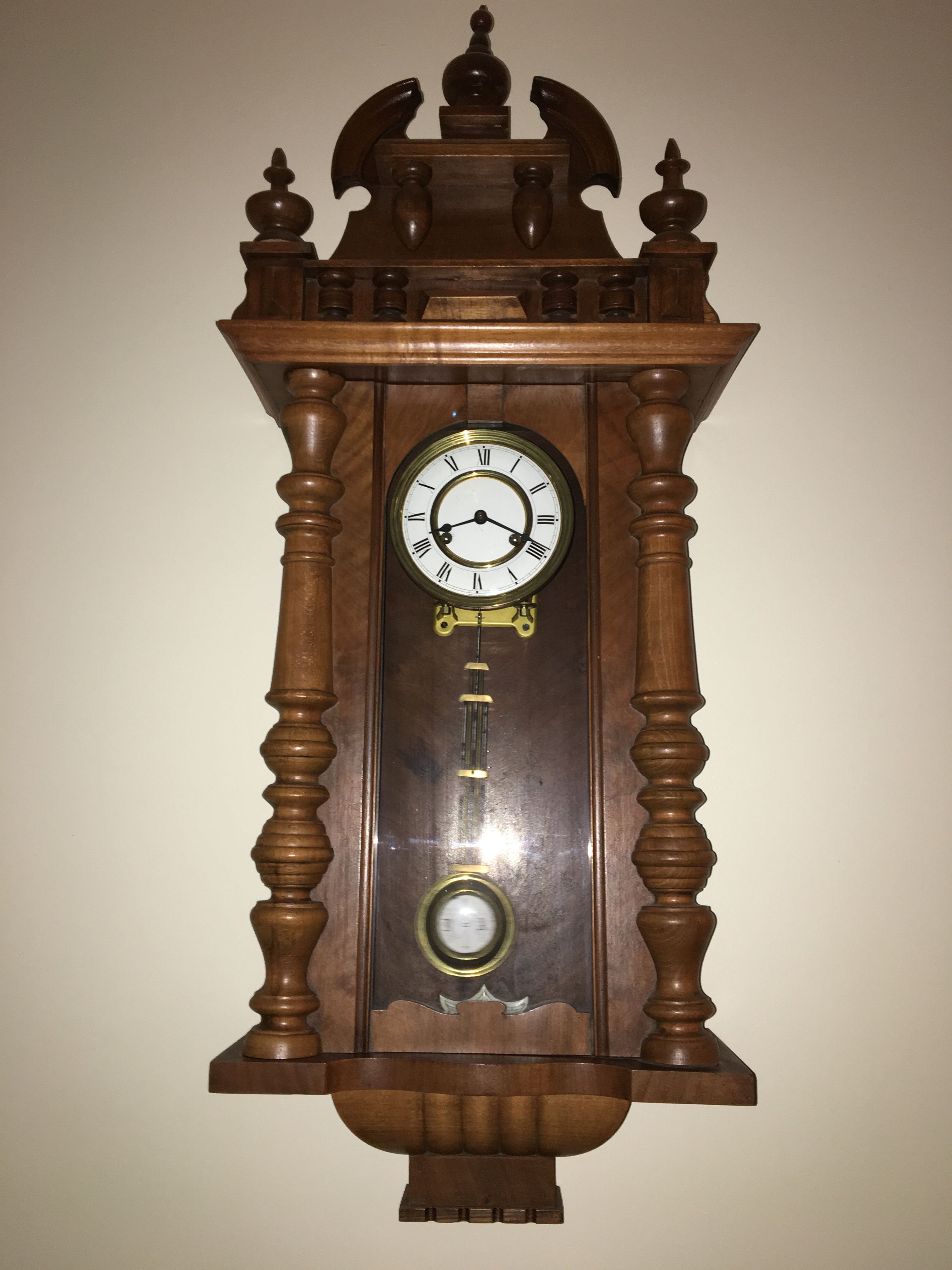 Gustav Becker Early 1900's Wall clock