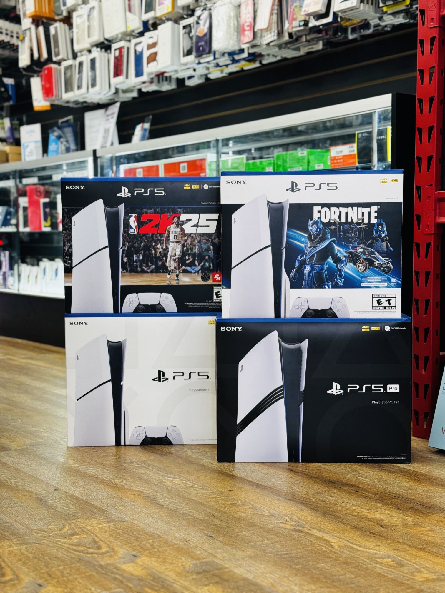 PlayStation 5 Pro Digital Disk Slim (Game Bundles Available)