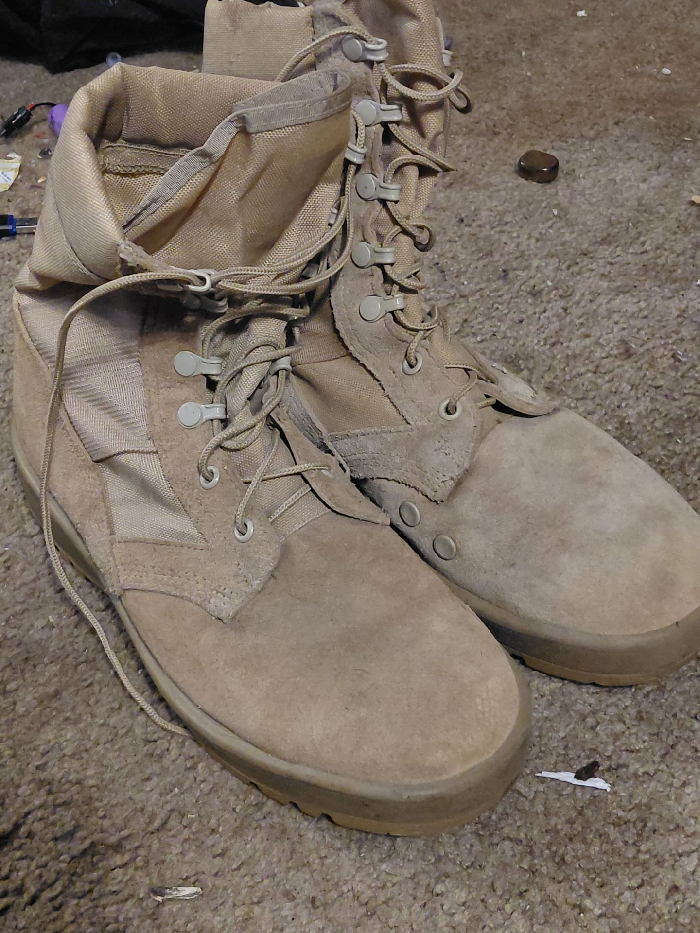 Combat boots