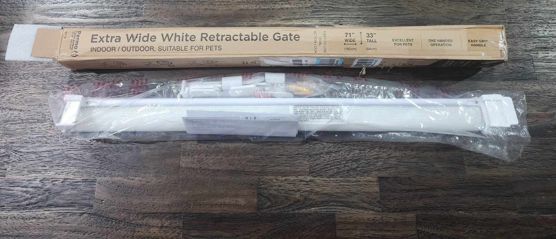 Brand New Wide Mesh Baby Gate