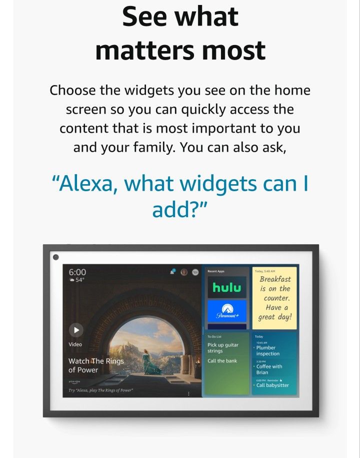 Echo Show 15 15.6 " Display