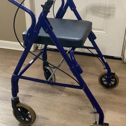 Ultra Light weight Foldable Rolling Walker