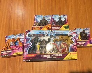 Limited edition godzillaXKong bundle