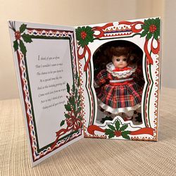 1993 Marie Osmond Christmas Greeting Card Doll 