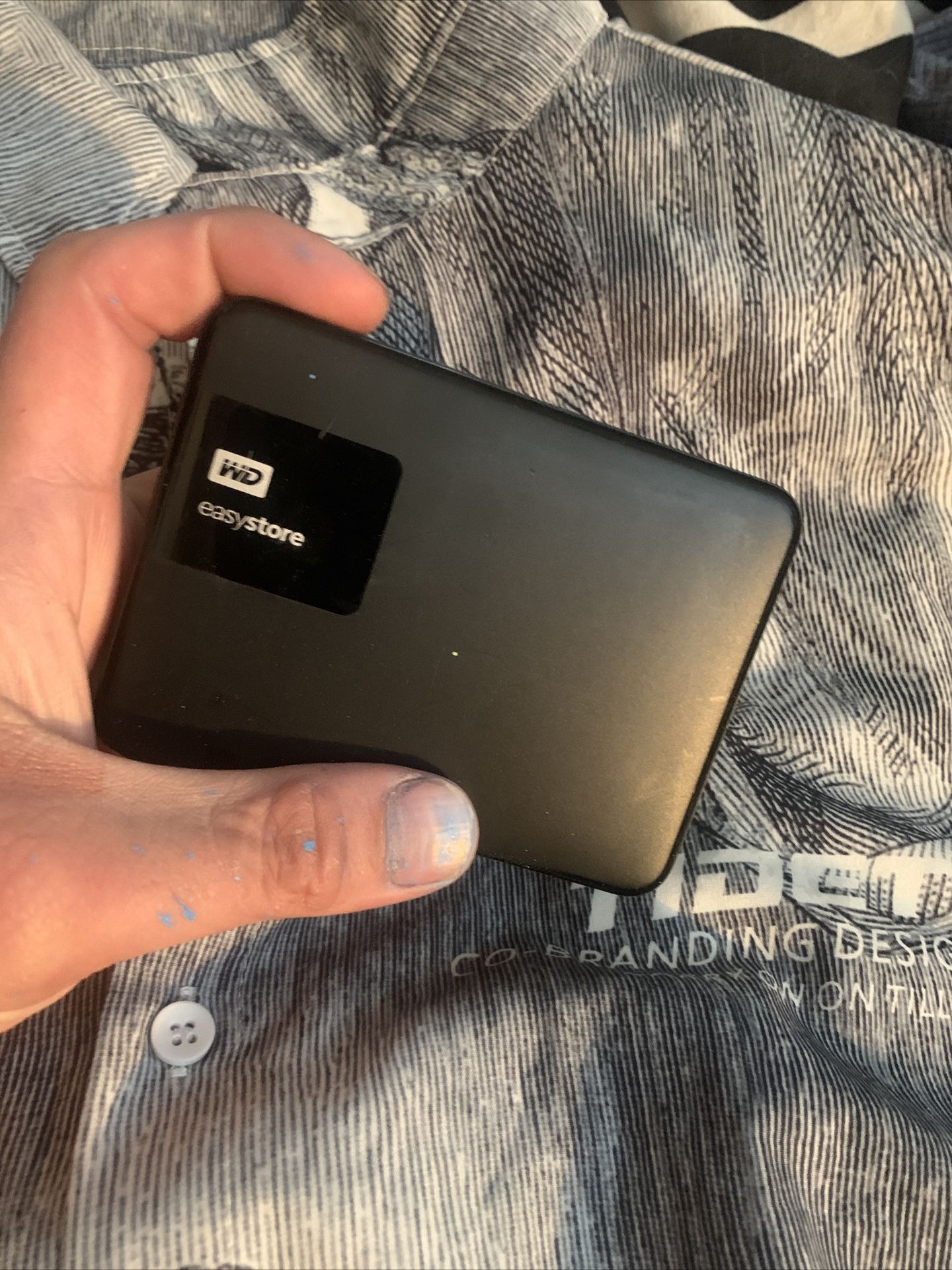 WD Western Digital - Easystore 5TB External USB 3.0 Portable Hard Drive - Black