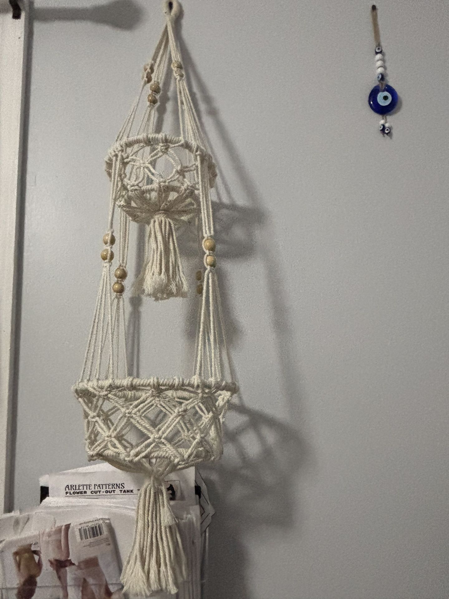 Hanging Flower Pot Holder X2