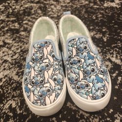 Disney Stitch Slip-on Shoes. Youth. (NEW)
