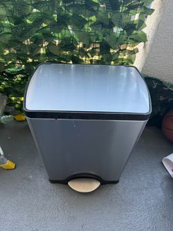 Stainless Steel Step Trash Can
