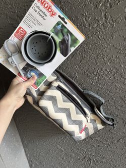Stroller Bag And Cup Holder