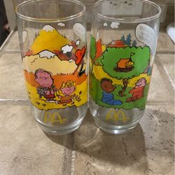 McDonald's Camp Snoopy Collection Glasses